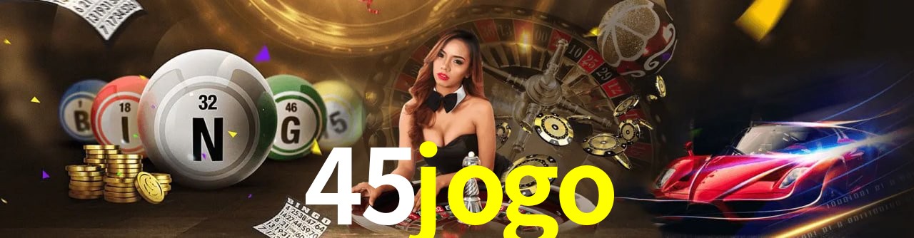 Interface moderna da plataforma 45jogo
